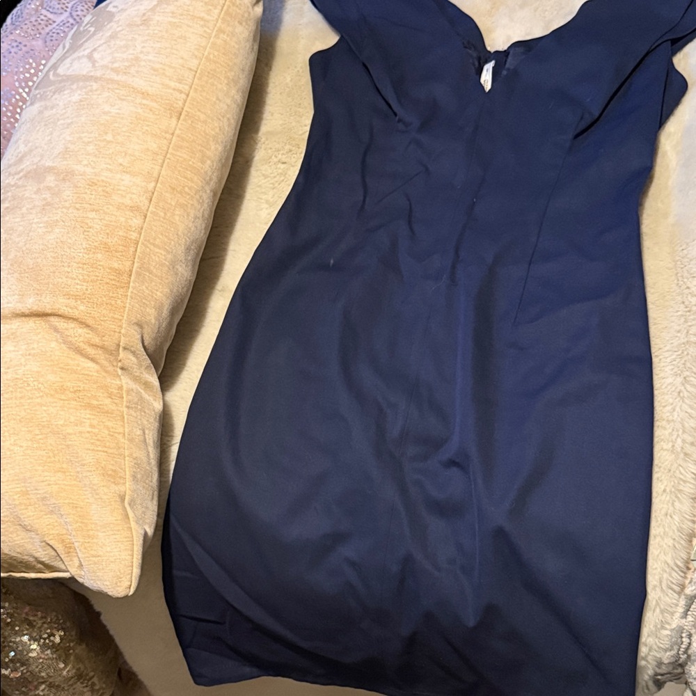 Elegant Prada Navy Blue Women's Dress
